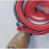 Mop with Bucket Vileda 167751 Nero Rosso Microfibra Plastica