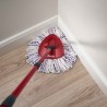 Mop with Bucket Vileda 167751 Nero Rosso Microfibra Plastica