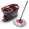 Mop with Bucket Vileda 167751 Nero Rosso Microfibra Plastica