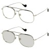 Occhiali da sole Uomo Moncler PHOTOCHROMIC SHINY PALLADIUM