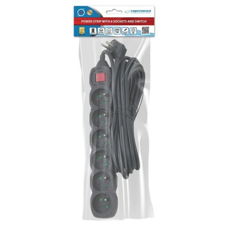 Ciabatta Multipresa Esperanza ELK219K (5 m)