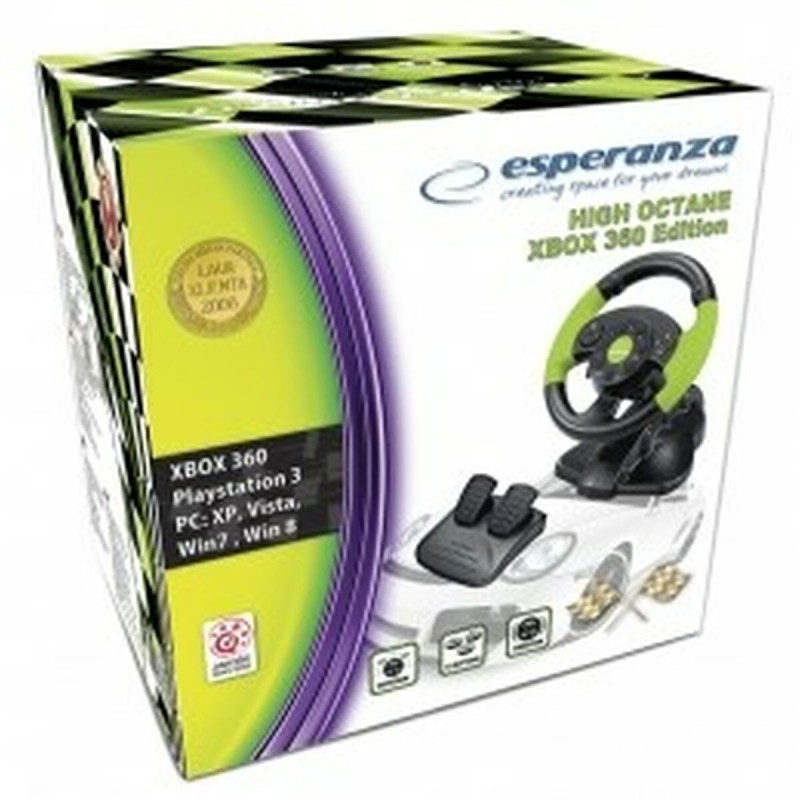 Volante Racing Esperanza EG104 PlayStation 3 xbox 360 Volante Racing Esperanza EG104 PlayStation 3 xbox 360