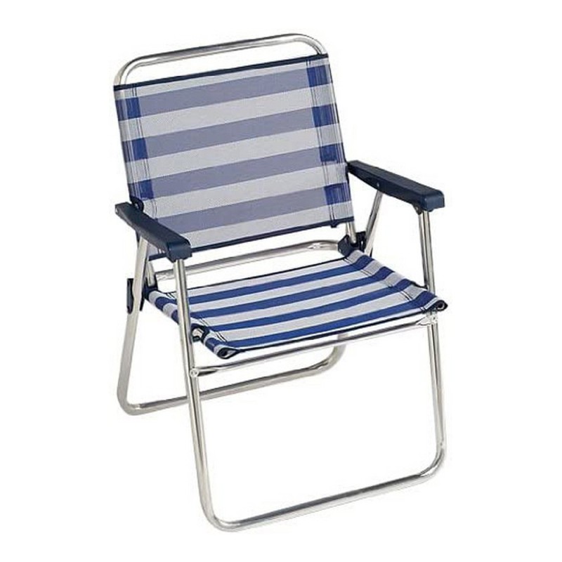 Sedia da Spiaggia Alco 1-63156 Alluminio Fissa 57 x 78 x 57 cm (57 x 78 x 57 cm) Sedia da Spiaggia Alco 1-63156 Alluminio Fissa 57 x 78 x 57 cm (57 x 78 x 57 cm)