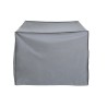 Custodia per Sedia DKD Home Decor Nero Grigio scuro 100 x 100 x 80 cm