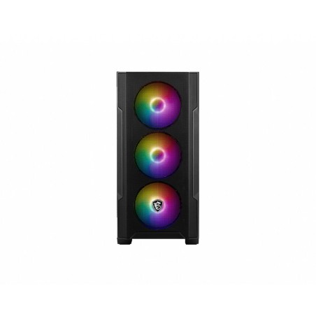 Case computer desktop ATX MSI MAG FORGE M100R Bianco Nero Multicolore