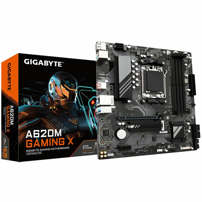 Scheda Madre Gigabyte A620M GAMING X AMD AM5 AMD A620 Scheda Madre Gigabyte A620M GAMING X AMD AM5 AMD A620