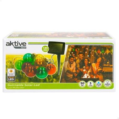 Ghirlanda con Sfere LED Aktive LED 160 x 1 x 5,8 cm (6 Unità)