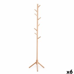 Appendiabiti Confortime Legno 42 x 42 x 175 cm (6 Unità)
