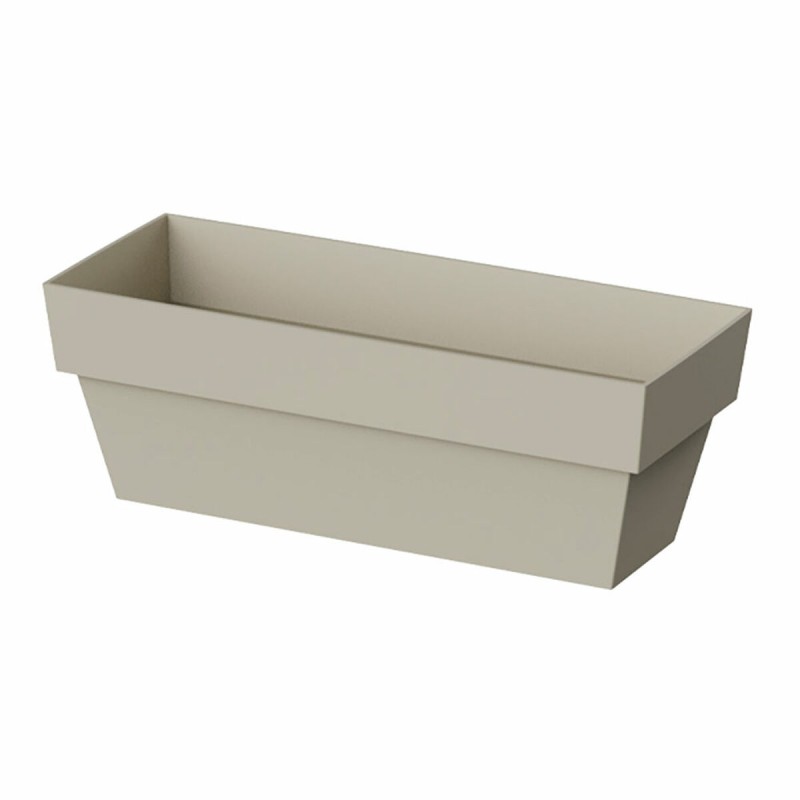 Vaso rettangolare da Balcone Plastiken Limited Ecru 12 x 30 cm Vaso rettangolare da Balcone Plastiken Limited Ecru 12 x 30 cm