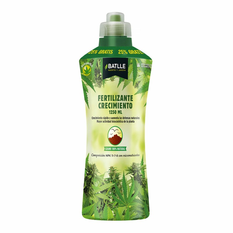 Fertilizzante per piante Batlle Ecoyerba (1,25 L) Fertilizzante per piante Batlle Ecoyerba (1,25 L)