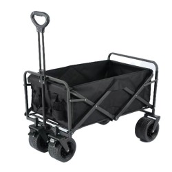 Carrello da Giardino Home ESPRIT Poliestere Metallo 83,5 x 58 x 56 cm