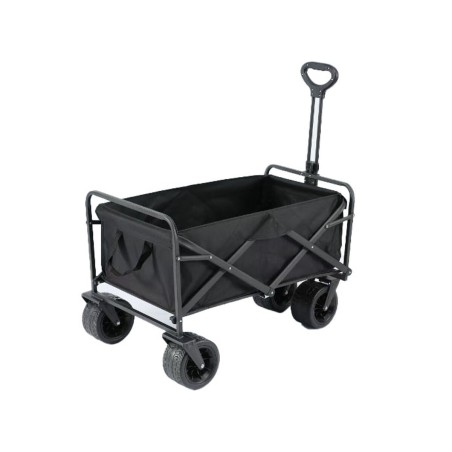 Carrello da Giardino Home ESPRIT Poliestere Metallo 83,5 x 58 x 56 cm