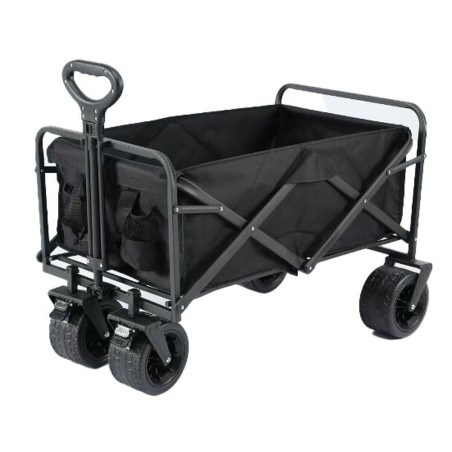 Carrello da Giardino Home ESPRIT Poliestere Metallo 83,5 x 58 x 56 cm