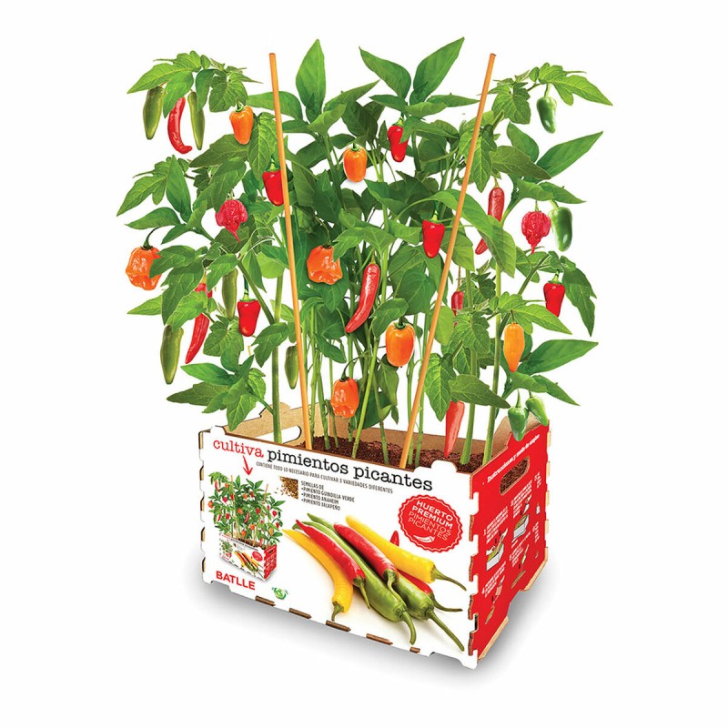 Set di coltivazione Batlle Peperoni Piccante 30 x 19,5 x 16,2 cm Set di coltivazione Batlle Peperoni Piccante 30 x 19,5 x 16,2 cm
