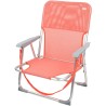 Sedia Pieghevole Aktive Flamingo Corallo 44 x 72 x 35 cm (4 Unità)