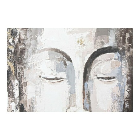 Quadro DKD Home Decor CU-179192 100 x 3,8 x 100 cm Buddha Orientale (2 Unità)