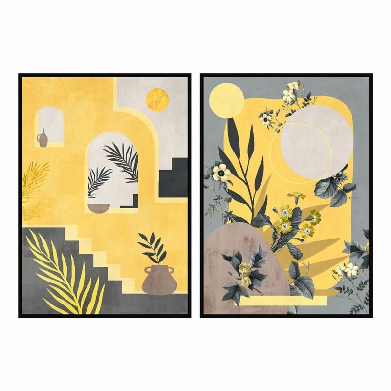 Quadro DKD Home Decor 83 x 4,5 x 123 cm Scandinavo (2 Unità) Quadro DKD Home Decor 83 x 4,5 x 123 cm Scandinavo (2 Unità)