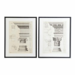 Quadro DKD Home Decor 60 x 3 x 76 cm Neoclassico (2 Unità)