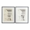 Quadro DKD Home Decor 60 x 3 x 76 cm Neoclassico (2 Unità)