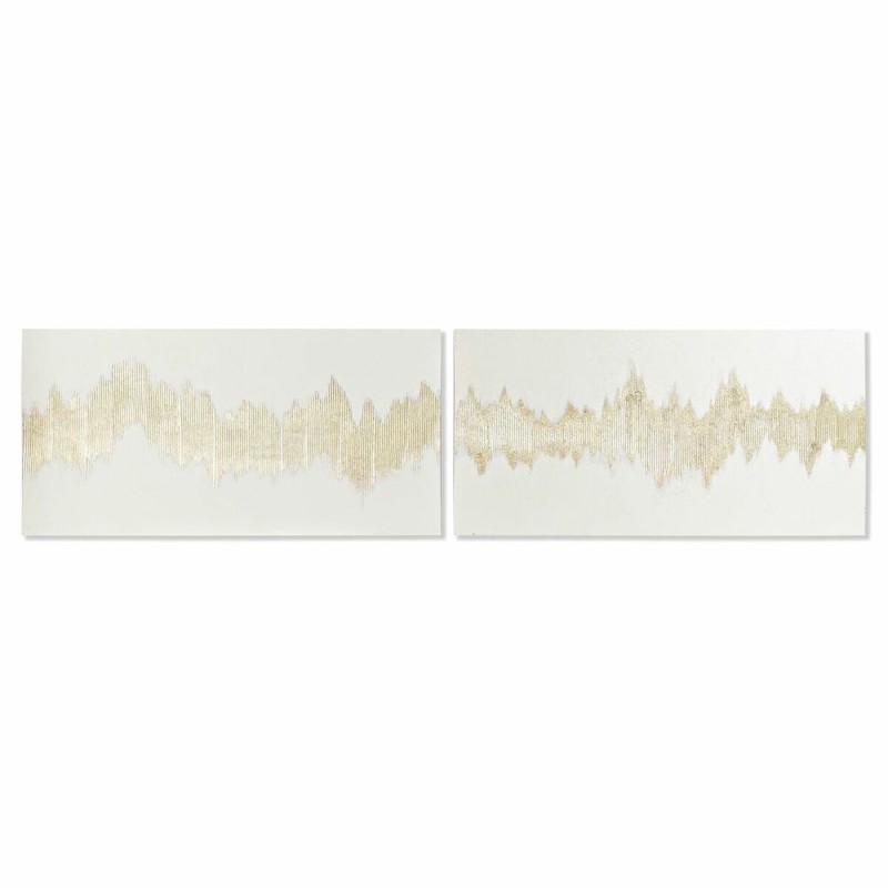Quadro DKD Home Decor Astratto 120 x 3 x 60 cm (2 Unità) Quadro DKD Home Decor Astratto 120 x 3 x 60 cm (2 Unità)