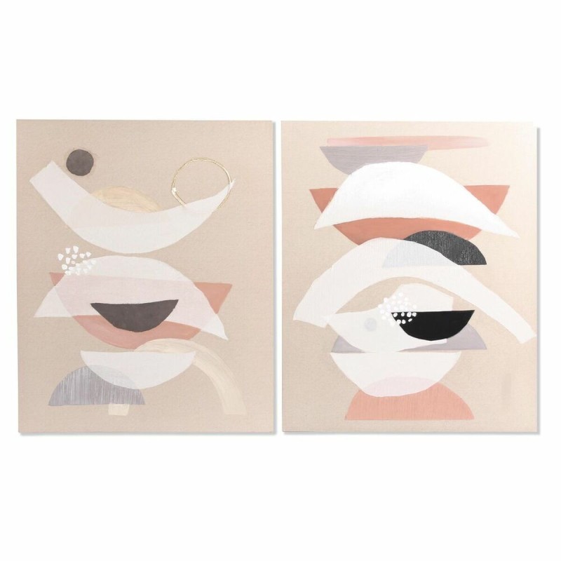 Quadro DKD Home Decor 75,5 x 3,7 x 100 cm Astratto Moderno (2 Unità) Quadro DKD Home Decor 75,5 x 3,7 x 100 cm Astratto Moderno (2 Unità)