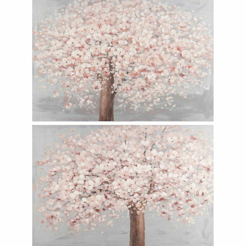Quadro DKD Home Decor 120 x 3,5 x 80 cm Albero Tradizionale (2 Unità) Quadro DKD Home Decor 120 x 3,5 x 80 cm Albero Tradizionale (2 Unità)