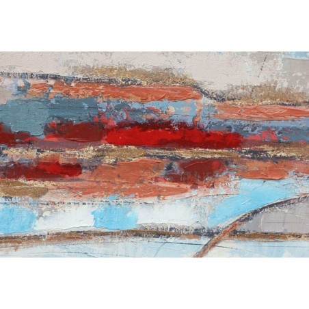 Quadro DKD Home Decor 140 x 2,8 x 70 cm Astratto Moderno (2 Unità)