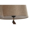 Lampada da tavolo Home ESPRIT Marrone Metallo Resina 50 W 220 V 26 x 26 x 53,5 cm (2 Unità)
