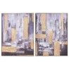 Quadro Home ESPRIT Astratto Moderno 62 x 4,5 x 82 cm (2 Unità)