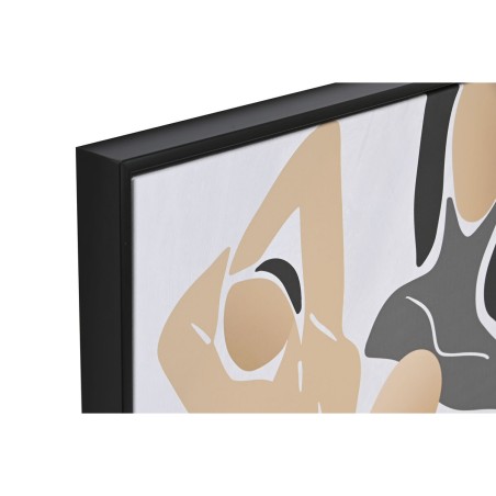 Quadro Home ESPRIT Scandinavo Donne 63 x 4,5 x 93 cm (2 Unità)