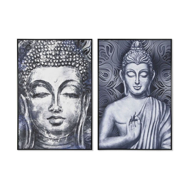 Quadro Home ESPRIT Buddha Orientale 83 x 4,5 x 123 cm (2 Unità) Quadro Home ESPRIT Buddha Orientale 83 x 4,5 x 123 cm (2 Unità)