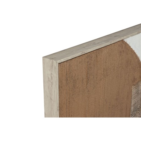 Quadro Home ESPRIT Marrone Nero Astratto Città 82 x 4,5 x 102 cm (2 Unità)