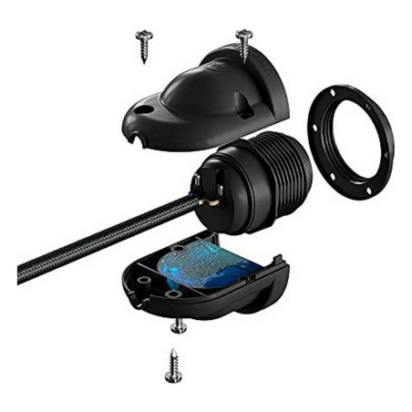 Portalampada Nero E27