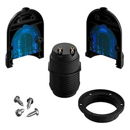 Portalampada Nero E27