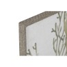 Quadro Home ESPRIT Verde Corallo Mediterraneo 45 x 2 x 60 cm (2 Unità)