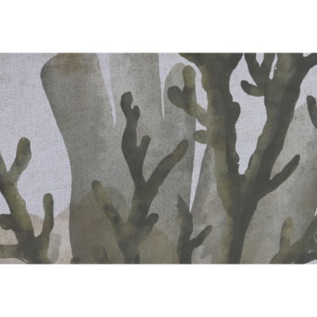 Quadro Home ESPRIT Verde Corallo Mediterraneo 45 x 2 x 60 cm (2 Unità)