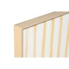 Quadro Home ESPRIT Giallo Azzurro Mediterraneo 60 x 4 x 80 cm (4 Unità)