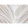 Quadro Home ESPRIT Bianco Naturale Foglia della pianta Scandinavo 83 x 4,5 x 83 cm (2 Unità)
