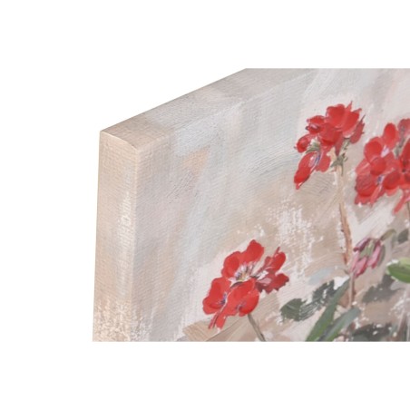 Quadro Home ESPRIT Bianco Marrone Rosso Cottage 40 x 3 x 50 cm (4 Unità)
