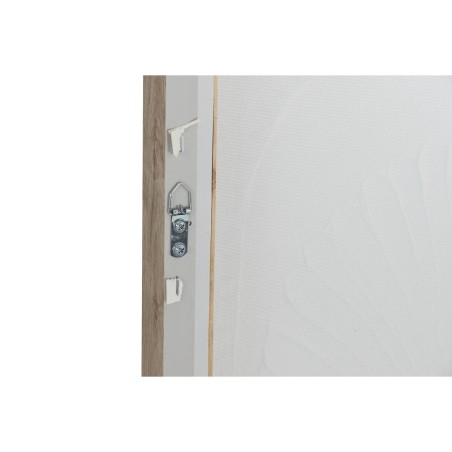 Quadro Home ESPRIT Bianco Crema Mediterraneo 40 x 3 x 40 cm (4 Unità)