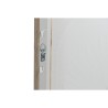 Quadro Home ESPRIT Bianco Crema Mediterraneo 40 x 3 x 40 cm (4 Unità)