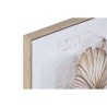 Quadro Home ESPRIT Bianco Grigio Vaso Scandinavo 45 x 2,5 x 60 cm (2 Unità)