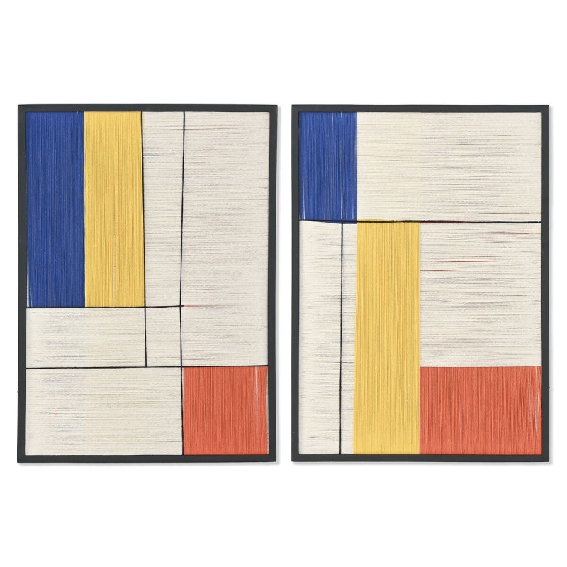 Quadro Home ESPRIT Moderno Città 50 x 2,5 x 70 cm (2 Unità) Quadro Home ESPRIT Moderno Città 50 x 2,5 x 70 cm (2 Unità)