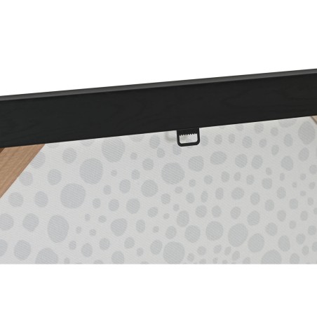 Quadro Home ESPRIT Bianco Nero Astratto Moderno Laccato 60 x 3,5 x 80 cm (2 Unità)