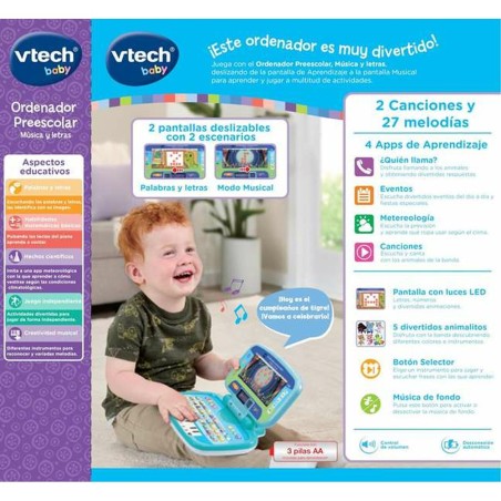 Computer giocattolo Vtech ES 28 x 23,3 x 5 cm