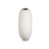 Vaso Rotondo Bianco Ceramica 40 x 34,5 x 16 cm (2 Unità)