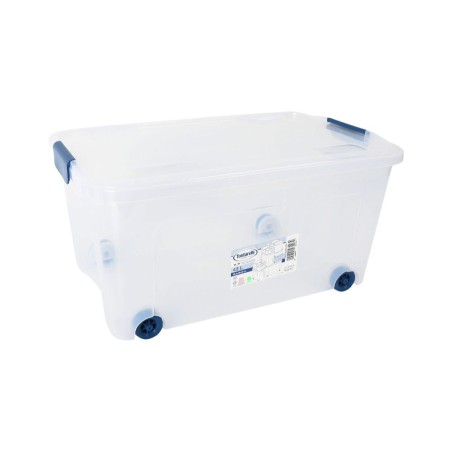 Scatola con Ruote per Organizzare Tontarelli 59 x 38 x 29 cm (6 Unità)