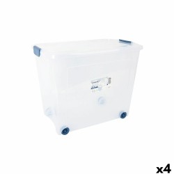 Scatola con Ruote per Organizzare Tontarelli 59 x 38'5 x 47'5 cm (4 Unità)