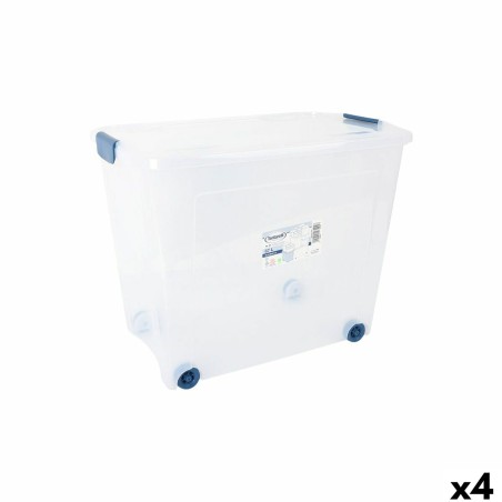 Scatola con Ruote per Organizzare Tontarelli 59 x 38'5 x 47'5 cm (4 Unità)