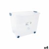 Scatola con Ruote per Organizzare Tontarelli 59 x 38'5 x 47'5 cm (4 Unità)